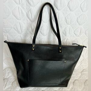Portland Leather Goods Oversized Zip Tote